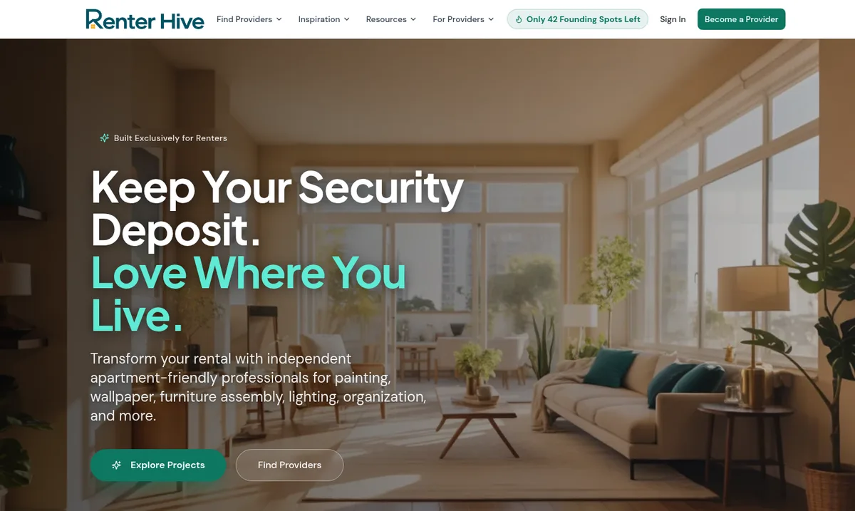 Renter Hive project