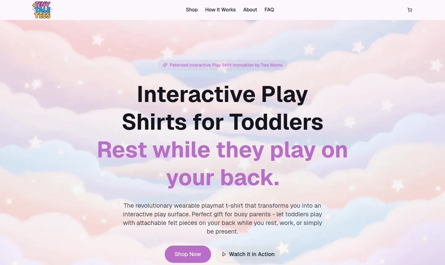 Tiny Tale Tees project